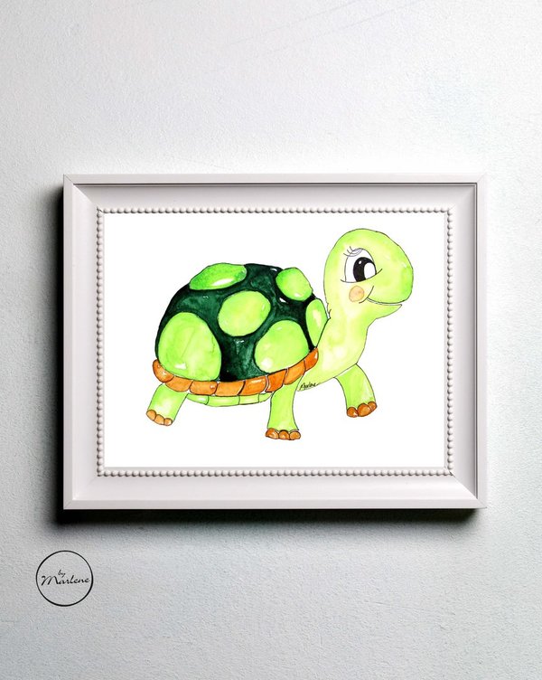 Poster Schildkröte
