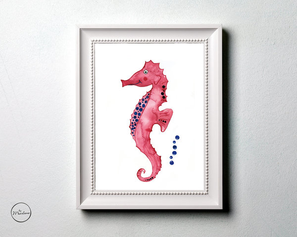 Poster Seepferdchen